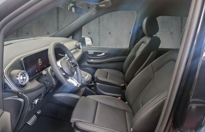 Mercedes-Benz V 300 d/AMG/4-MATIC/EXTRALONG/8-МЕСТЕН/360/DISTRONIC/, снимка 9 - Автомобили и джипове - 52876558