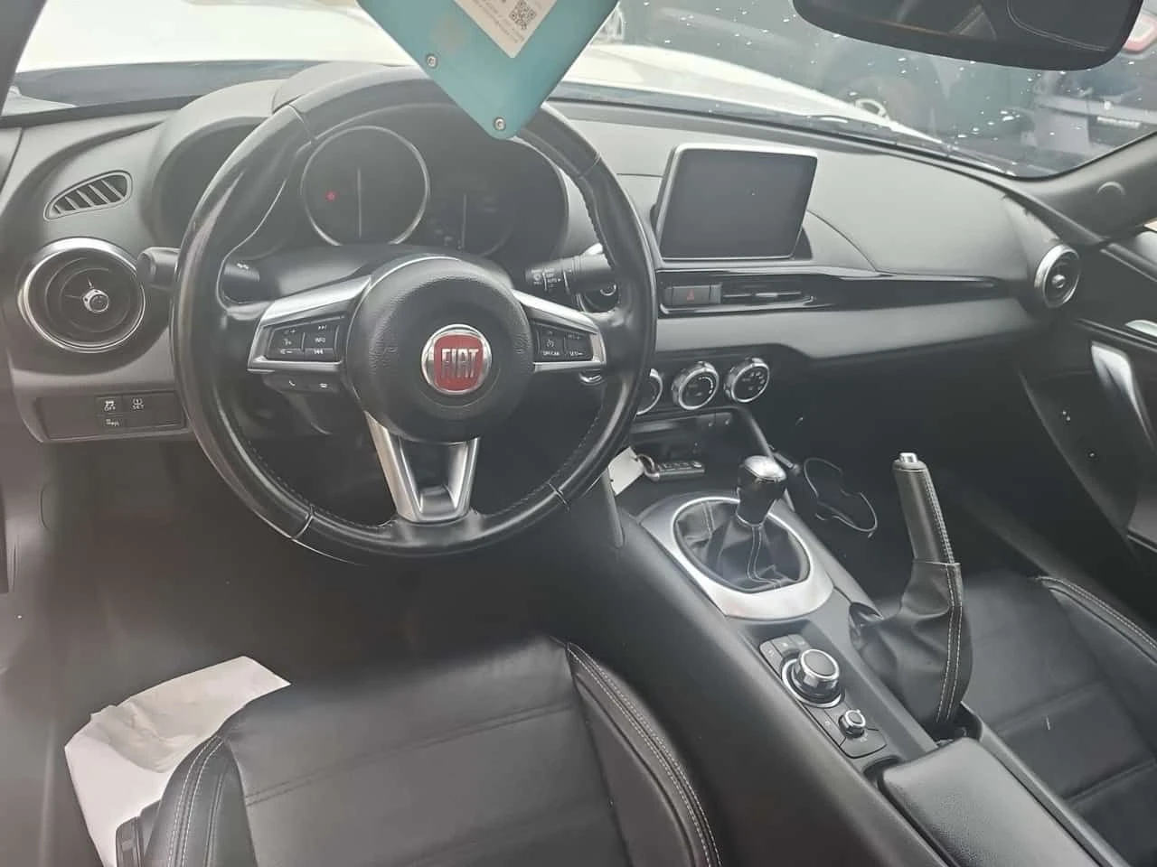 Fiat 124 LUSSO/CARFAX/ПОДГРЕВ/КОЖА/КАБРИО/, снимка 9 - Автомобили и джипове - 54218870