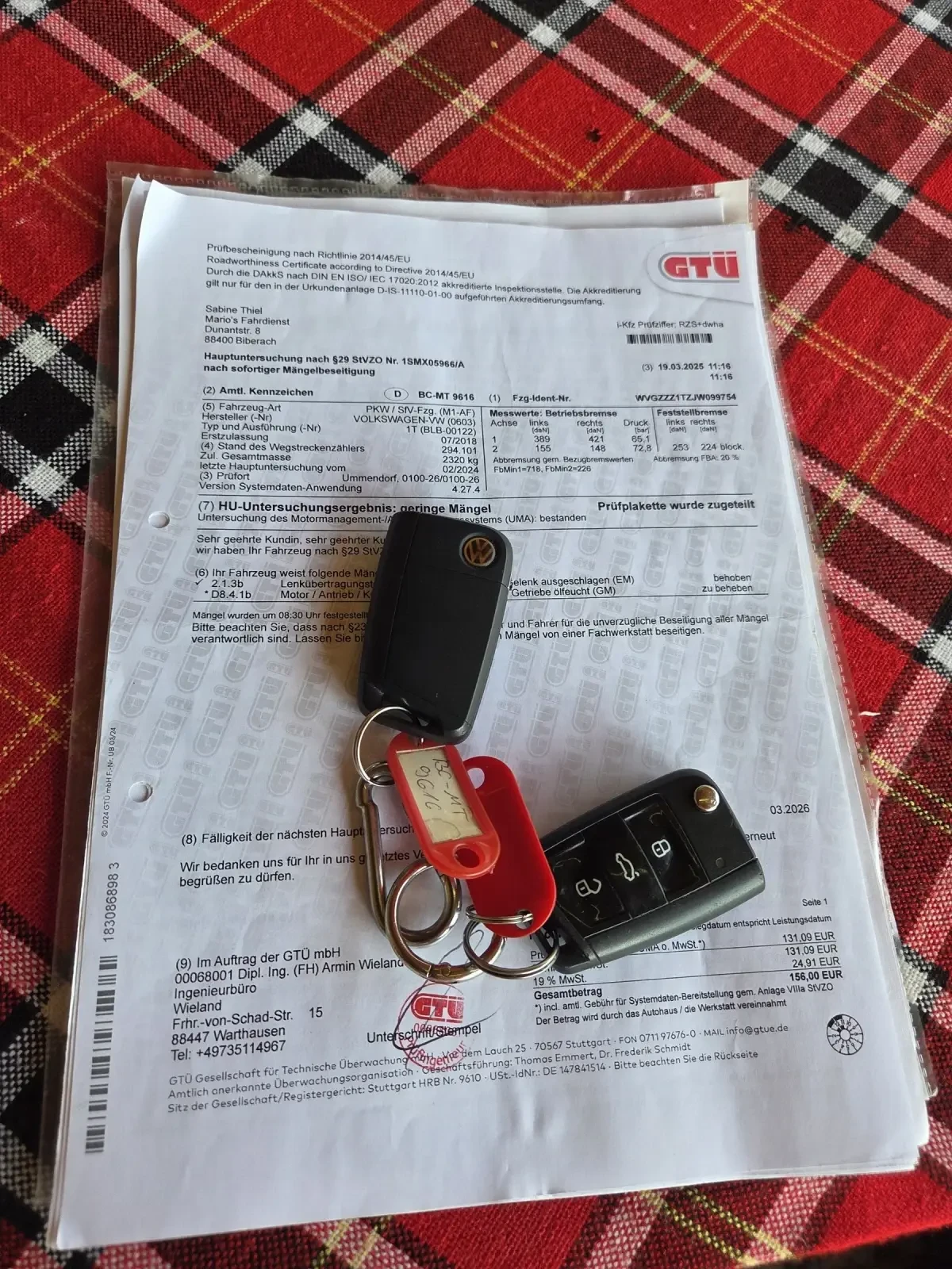 VW Touran 2.0 TUV фактури отVW, снимка 13 - Автомобили и джипове - 55605106