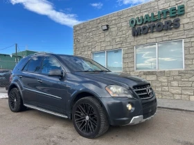 Mercedes-Benz ML 63 AMG 4MATIC* КОжа* Подгрев* Обдухване* Кейлес* Blind Sp, снимка 1