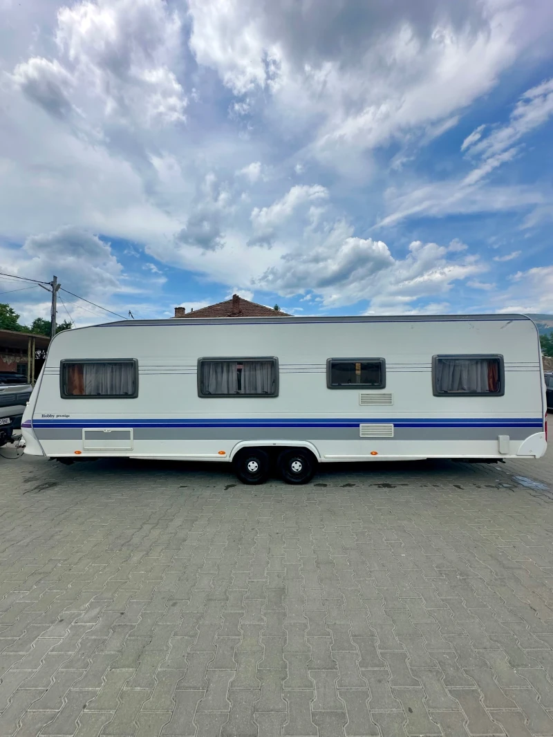 Каравана Hobby Prestige 720 / НОВ ВНОС / РЕГИСТРИРАНА / ТОП!, снимка 7 - Каравани и кемпери - 51082309