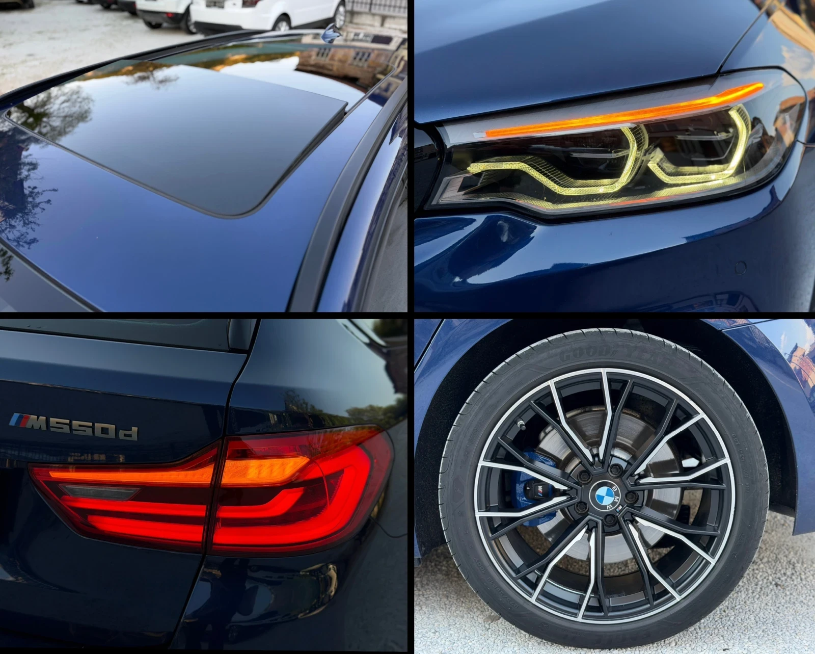 BMW 550 D* xD* LED* DIGITAL COCKPIT* PANO* CAMERA, снимка 8 - Автомобили и джипове - 54429930