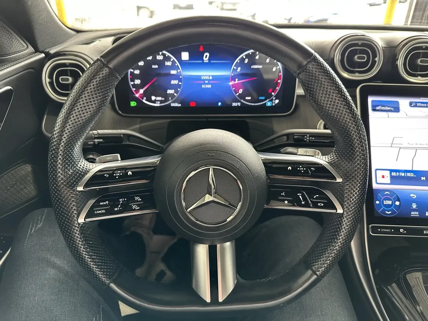Mercedes-Benz C 300 AMG* 4М* Night* Burmester* Панорама* 2ключа, снимка 9 - Автомобили и джипове - 55440086