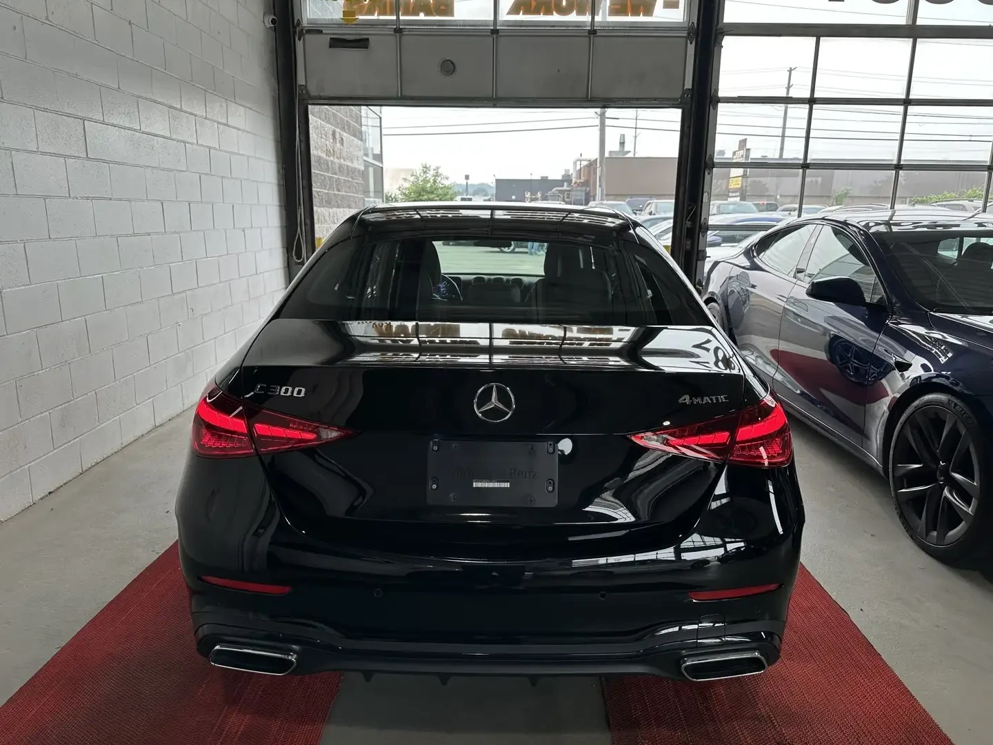 Mercedes-Benz C 300 AMG* 4М* Night* Burmester* Панорама* 2ключа, снимка 6 - Автомобили и джипове - 55440086