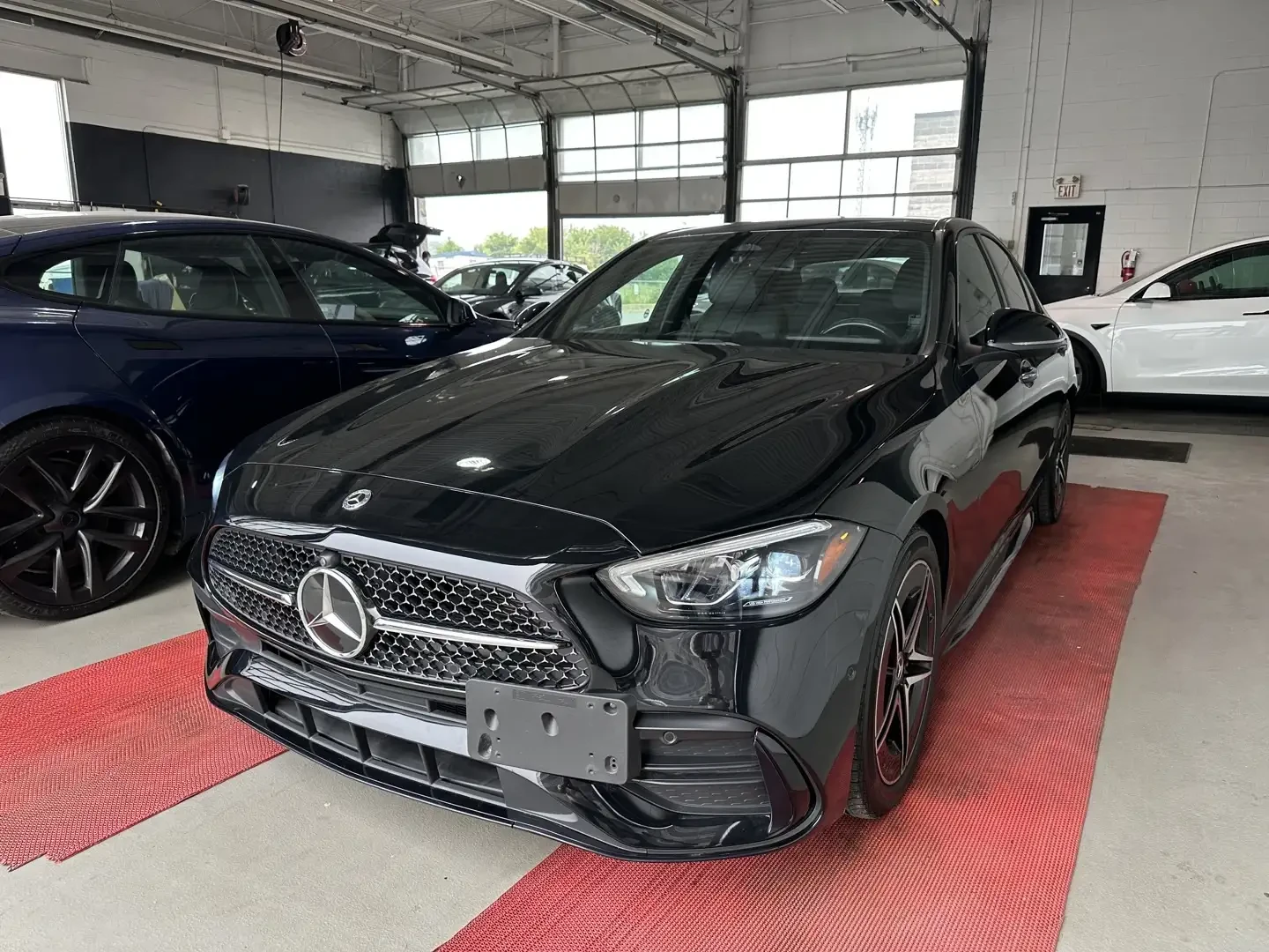 Mercedes-Benz C 300 AMG* 4М* Night* Burmester* Панорама* 2ключа, снимка 4 - Автомобили и джипове - 55440086
