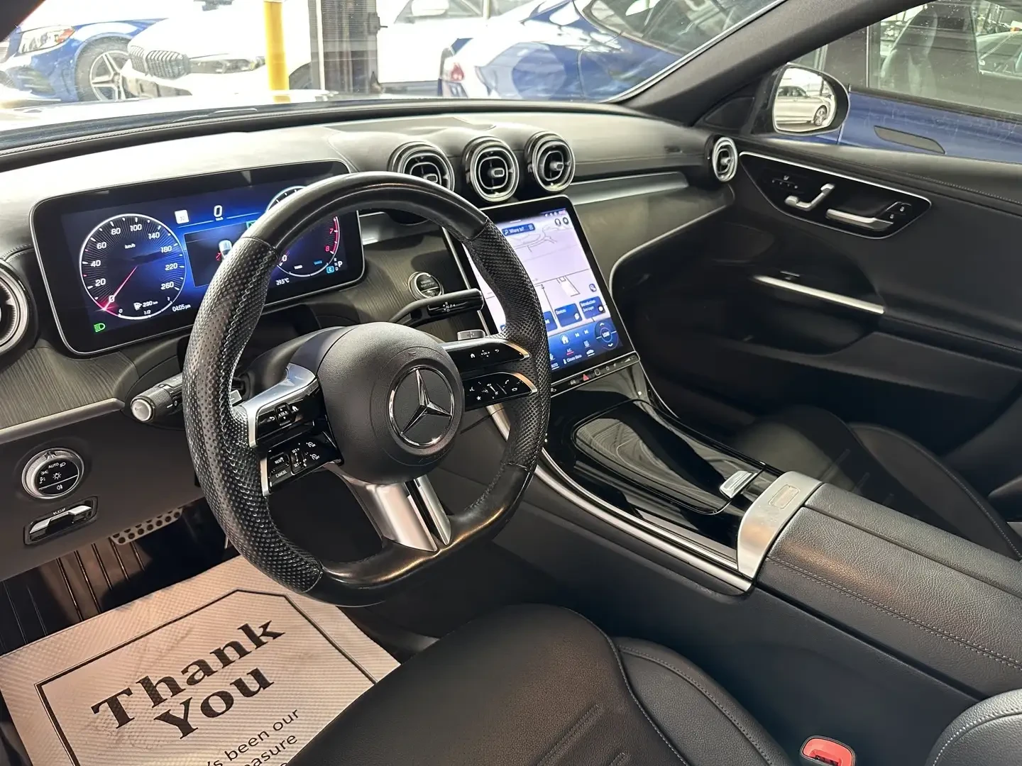 Mercedes-Benz C 300 AMG* 4М* Night* Burmester* Панорама* 2ключа, снимка 8 - Автомобили и джипове - 55440086