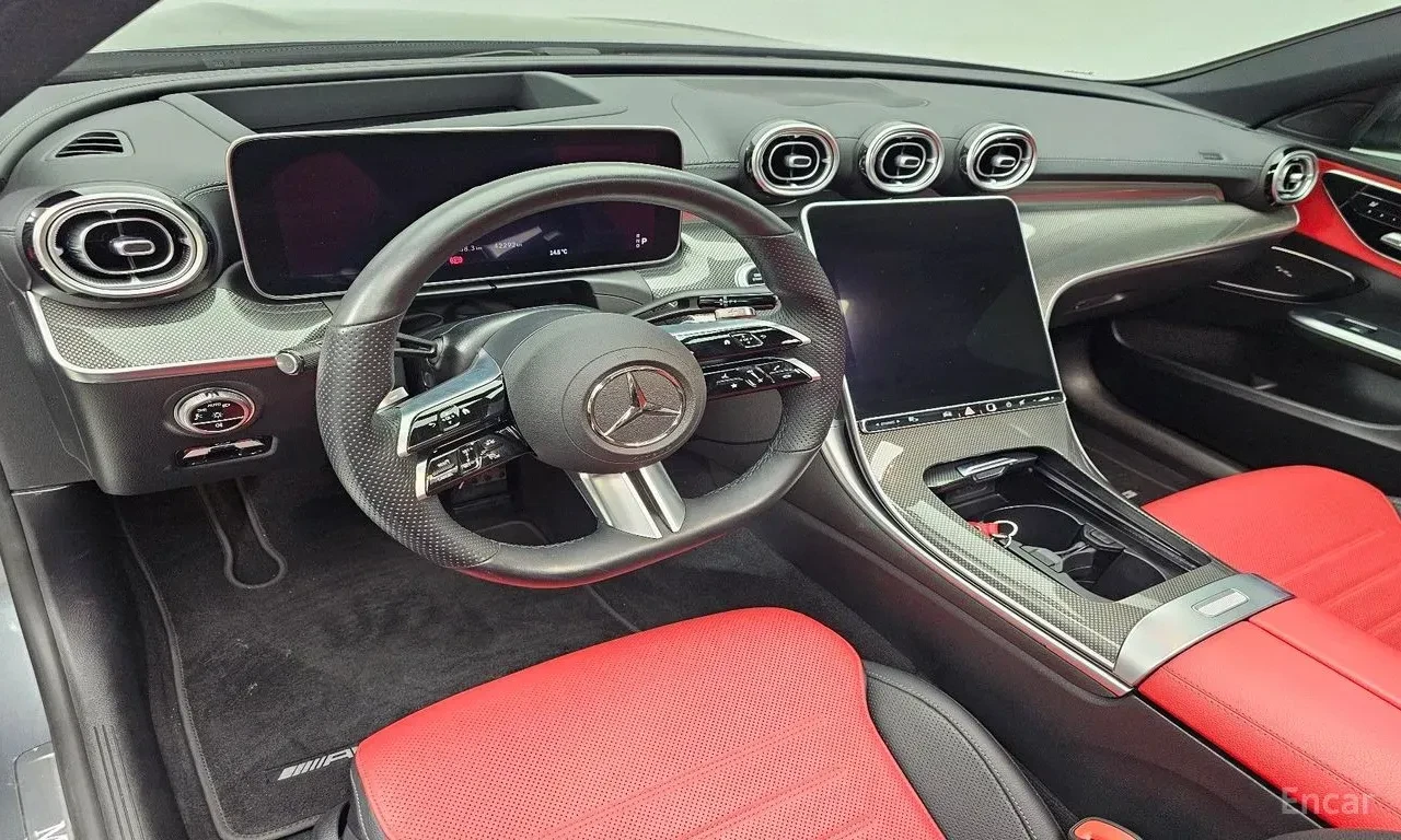 Mercedes-Benz C 300 AMG* LINE* ПОДГРЕВ* ОБДУХВАНЕ* LANE* ASSIST* 360КА, снимка 10 - Автомобили и джипове - 55693445