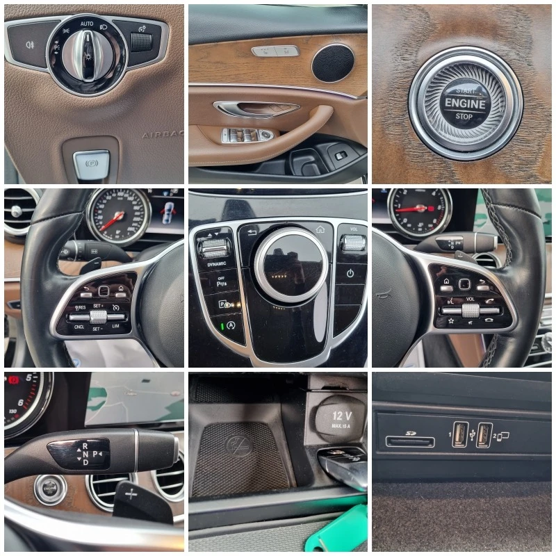 Mercedes-Benz E 220 CDi-194ps= 9G TRONIC= 4 MATIC СЕРВИЗНА ИСТОРИЯ !, снимка 15 - Автомобили и джипове - 44525814