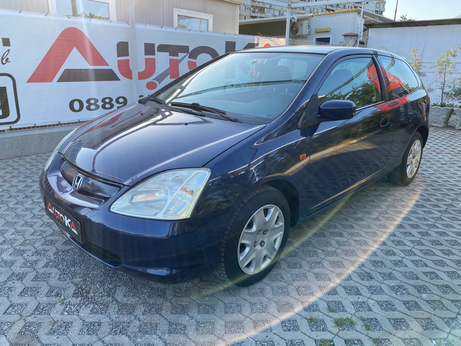 Honda Civic 1.4i-90кс= КЛИМАТИК - изображение 6