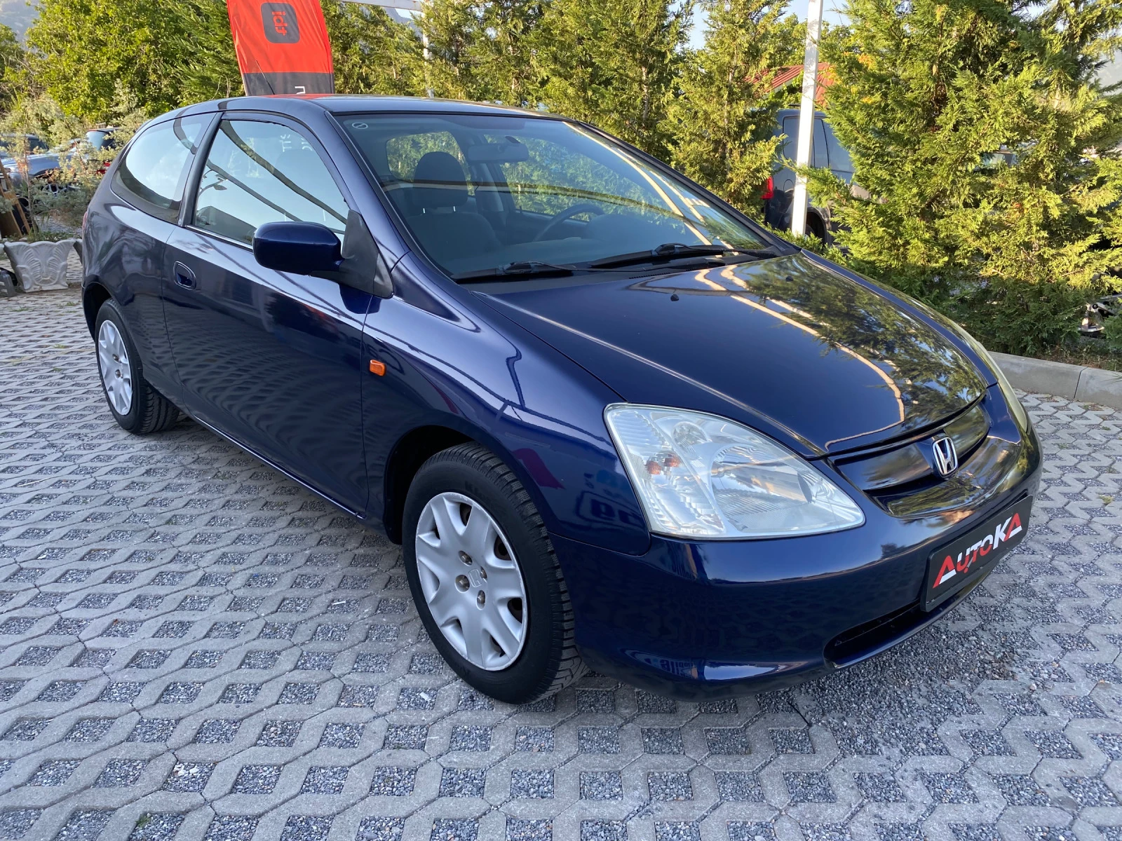 Honda Civic 1.4i-90кс= КЛИМАТИК - изображение 2