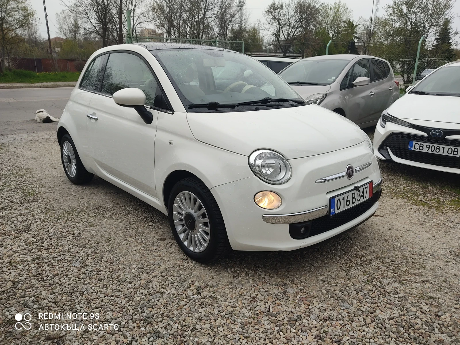 Fiat 500 1.2/69кс, климатик, панорама, Германия 