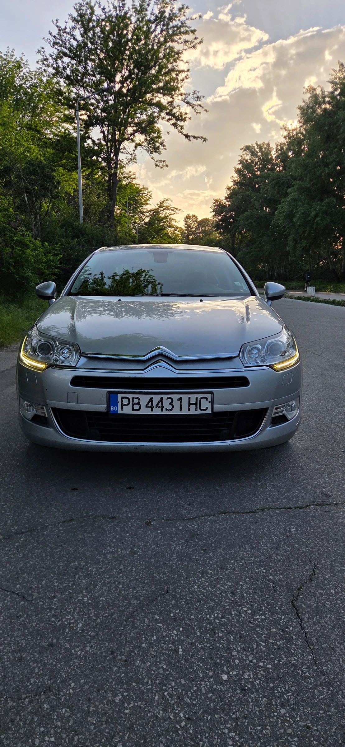 Citroen C5 Exclusive 2.2 Дизел, Кожен салон, Всички екстри, 