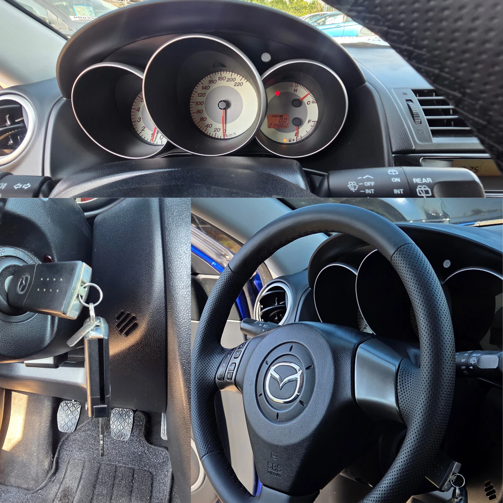 Mazda 3 1.6 БЕНЗИН ВЕРИГА, снимка 17 - Автомобили и джипове - 55385222