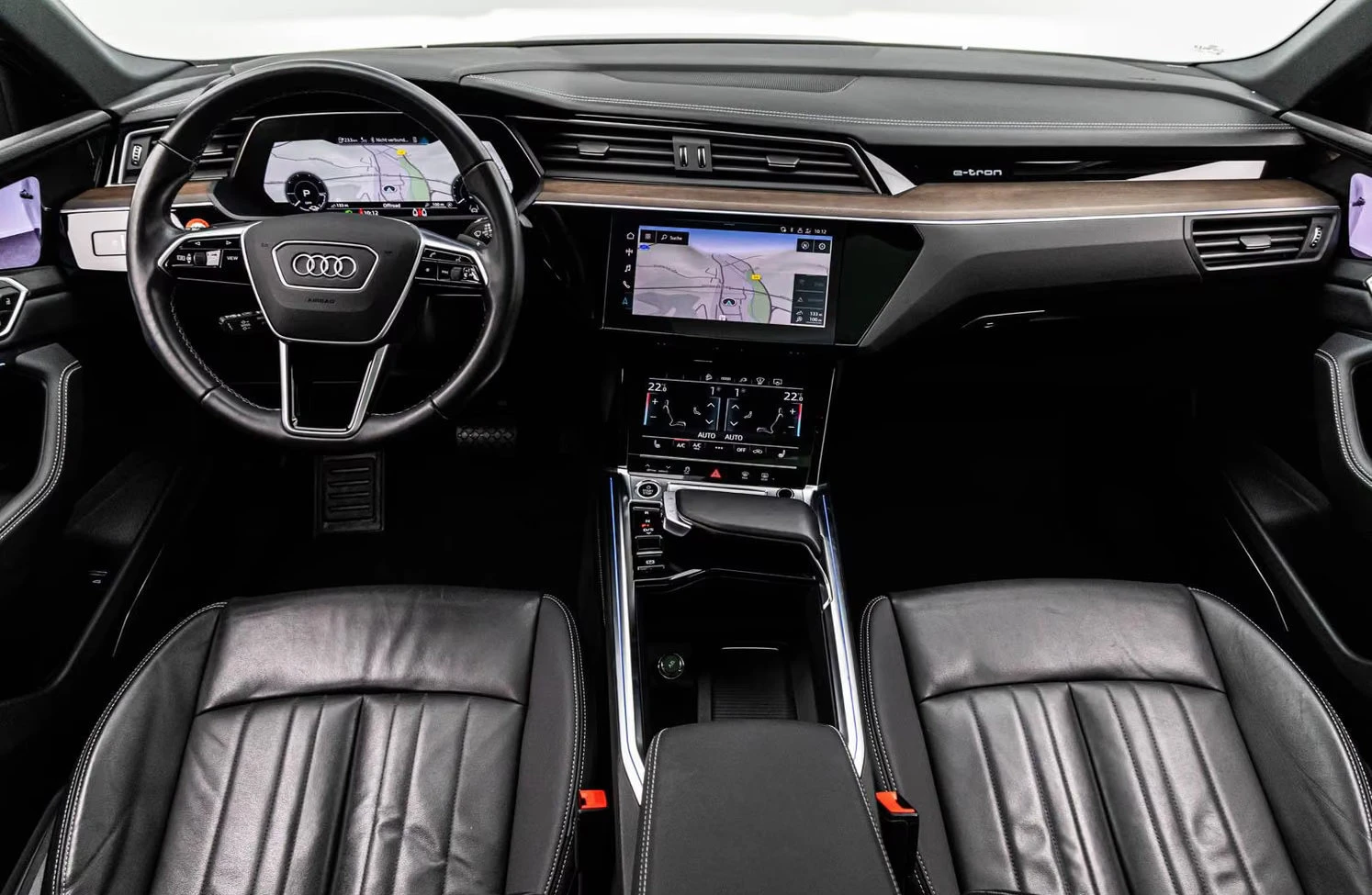 Audi E-Tron 50/313HP/SPORTBACK/S-LINE/PANO/360/HUD/ACC/789z, снимка 10 - Автомобили и джипове - 55704292