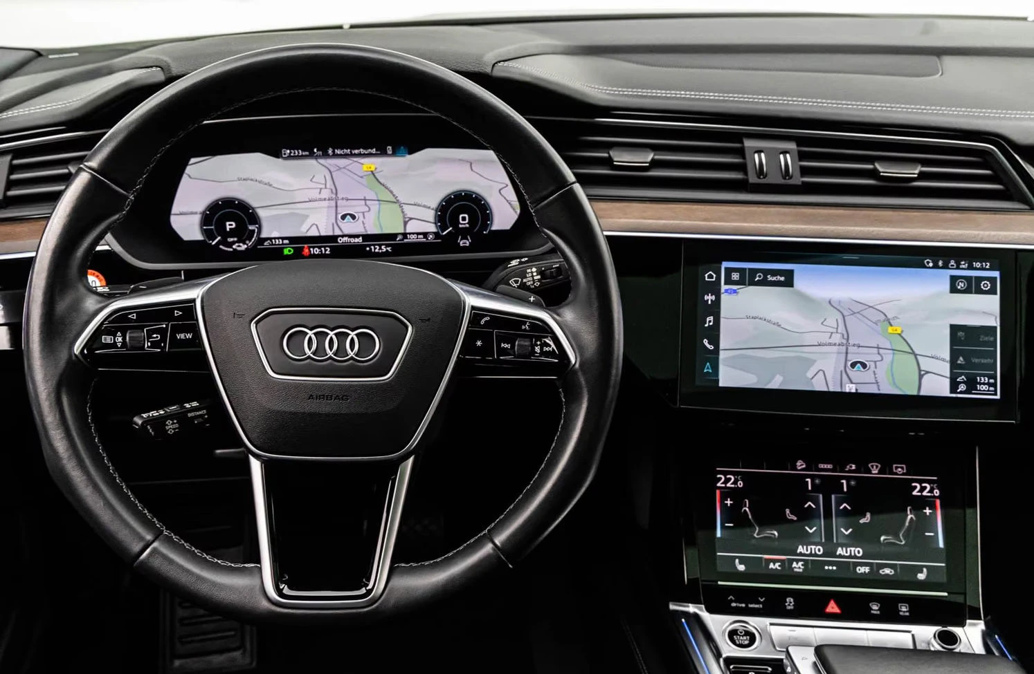 Audi E-Tron 50/313HP/SPORTBACK/S-LINE/PANO/360/HUD/ACC/789z, снимка 9 - Автомобили и джипове - 55704292