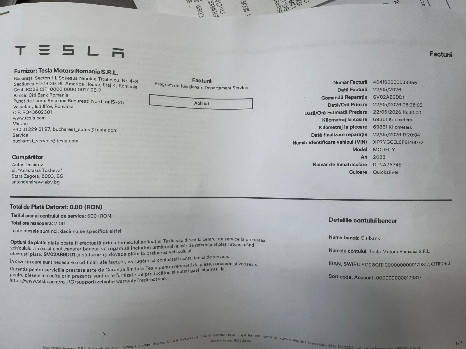 Tesla Model Y, снимка 16 - Автомобили и джипове - 55732739
