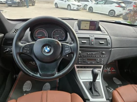 BMW X3 3.0D-204кс= АВТОМАТ= 4Х4= КСЕНОН= НАВИ= КОЖА, снимка 11