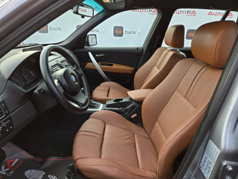 BMW X3 3.0D-204кс= АВТОМАТ= 4Х4= КСЕНОН= НАВИ= КОЖА, снимка 7 - Автомобили и джипове - 52541302