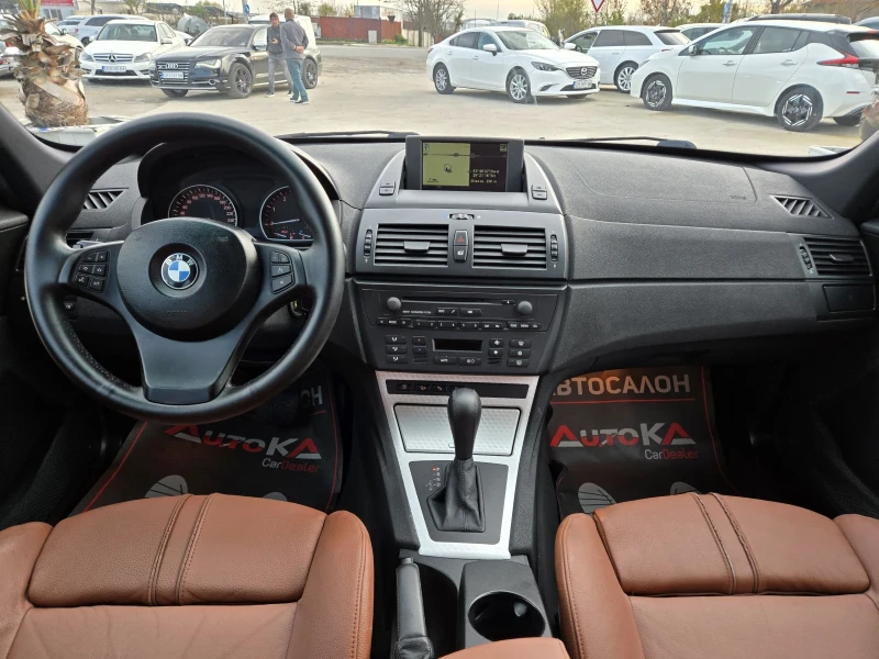 BMW X3 3.0D-204кс= АВТОМАТ= 4Х4= КСЕНОН= НАВИ= КОЖА, снимка 12 - Автомобили и джипове - 52541302