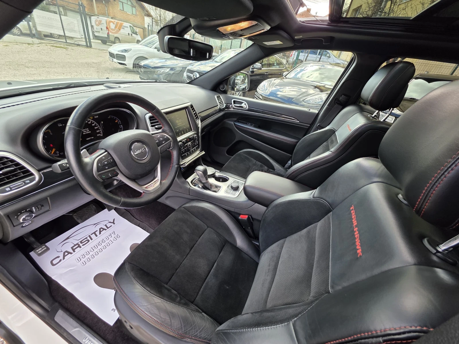 Jeep Grand cherokee TRAILHAWK= ОБДУХВАНЕ= ПОДГРЕВ= ПАНО!! - изображение 10