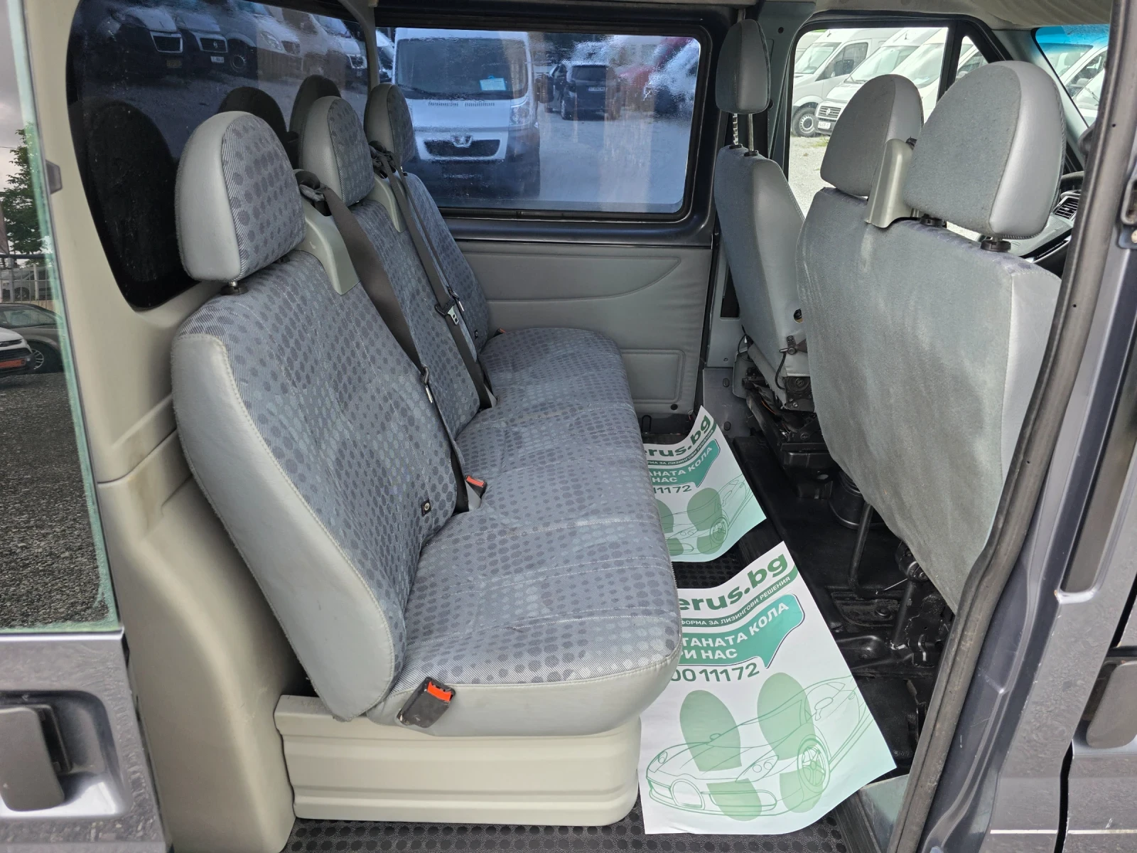 Ford Transit 2.2tdci 5+ 1 Дълга база Климатик, снимка 13 - Бусове и автобуси - 54747568