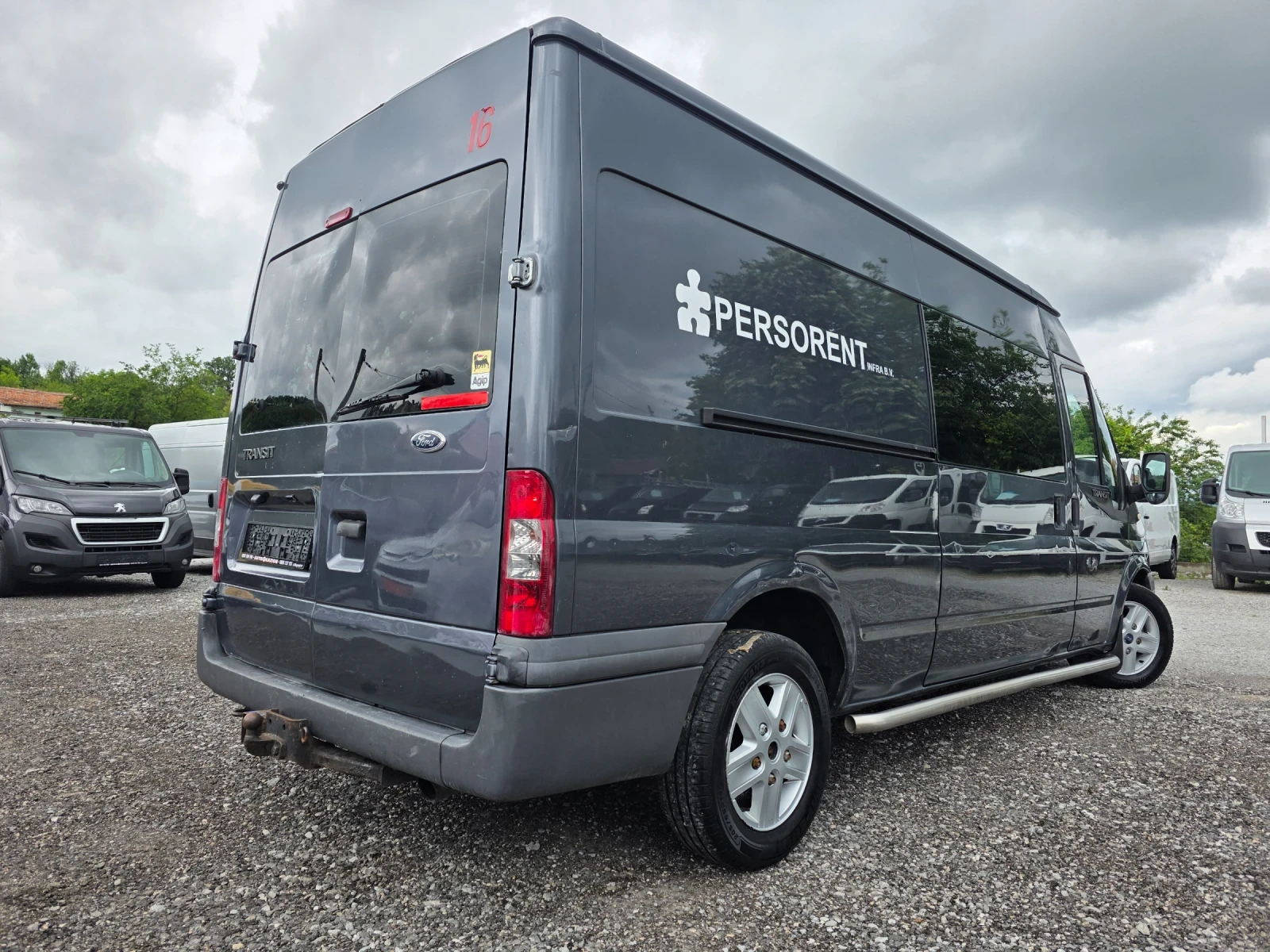Ford Transit 2.2tdci 5+ 1 Дълга база Климатик, снимка 8 - Бусове и автобуси - 54747568