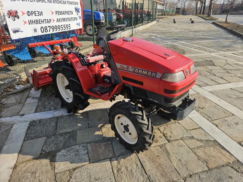 Трактор Yanmar Ke-3, снимка 3 - Селскостопанска техника - 49052347