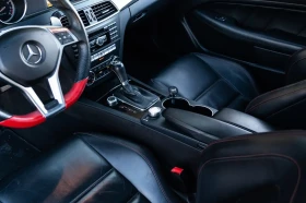 Mercedes-Benz C 63 AMG WIDEBODY * Панорама * Подгрев * HK * Carfax * , снимка 9