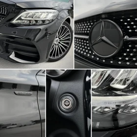 Mercedes-Benz C 220 AMG / CARBON / FULL LED / PANO / 9G / SHADOW, снимка 14