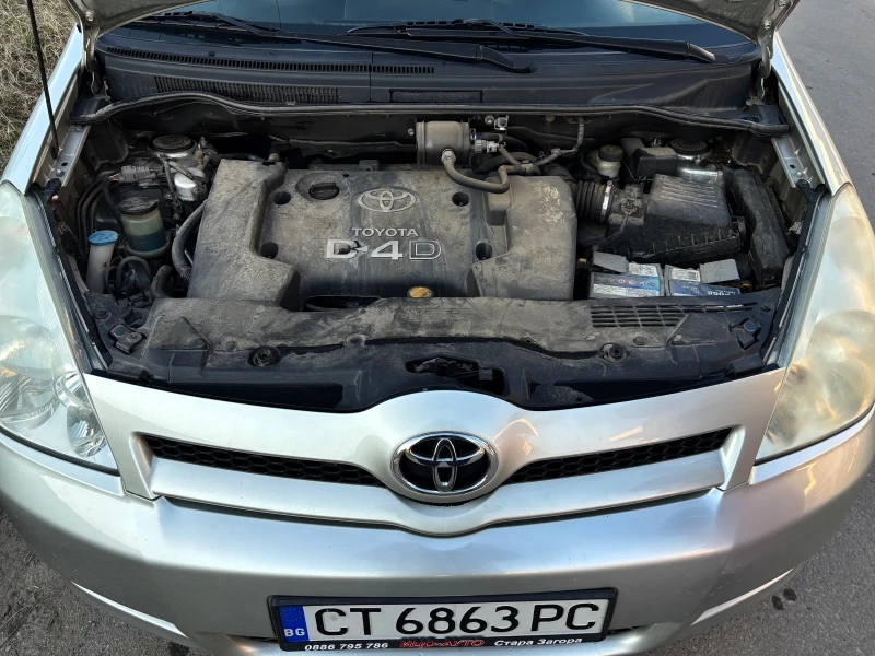 Toyota Corolla verso 2.0D4D 7места* Навигация* , снимка 15 - Автомобили и джипове - 48604360