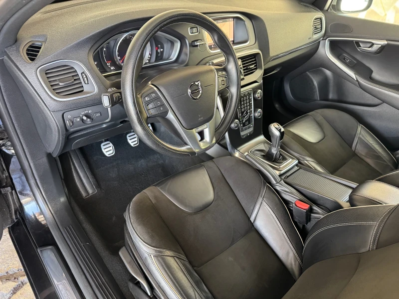 Volvo V40 2.0 D2 R-Design* КОЖА* EURO 6B* НОВА, снимка 9 - Автомобили и джипове - 51042904