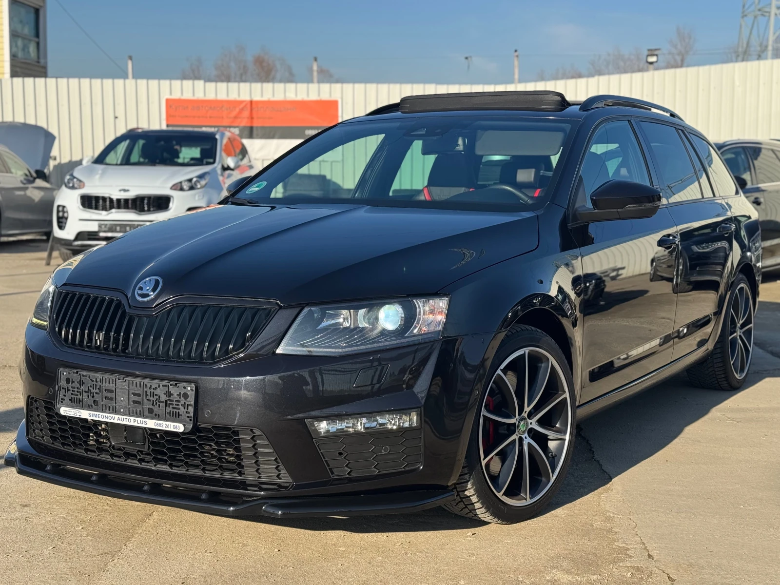 Skoda Octavia VRS-Challenge/2.0d SHADOW DSG ACC ПАНОРАМА КАМЕРА  - изображение 2