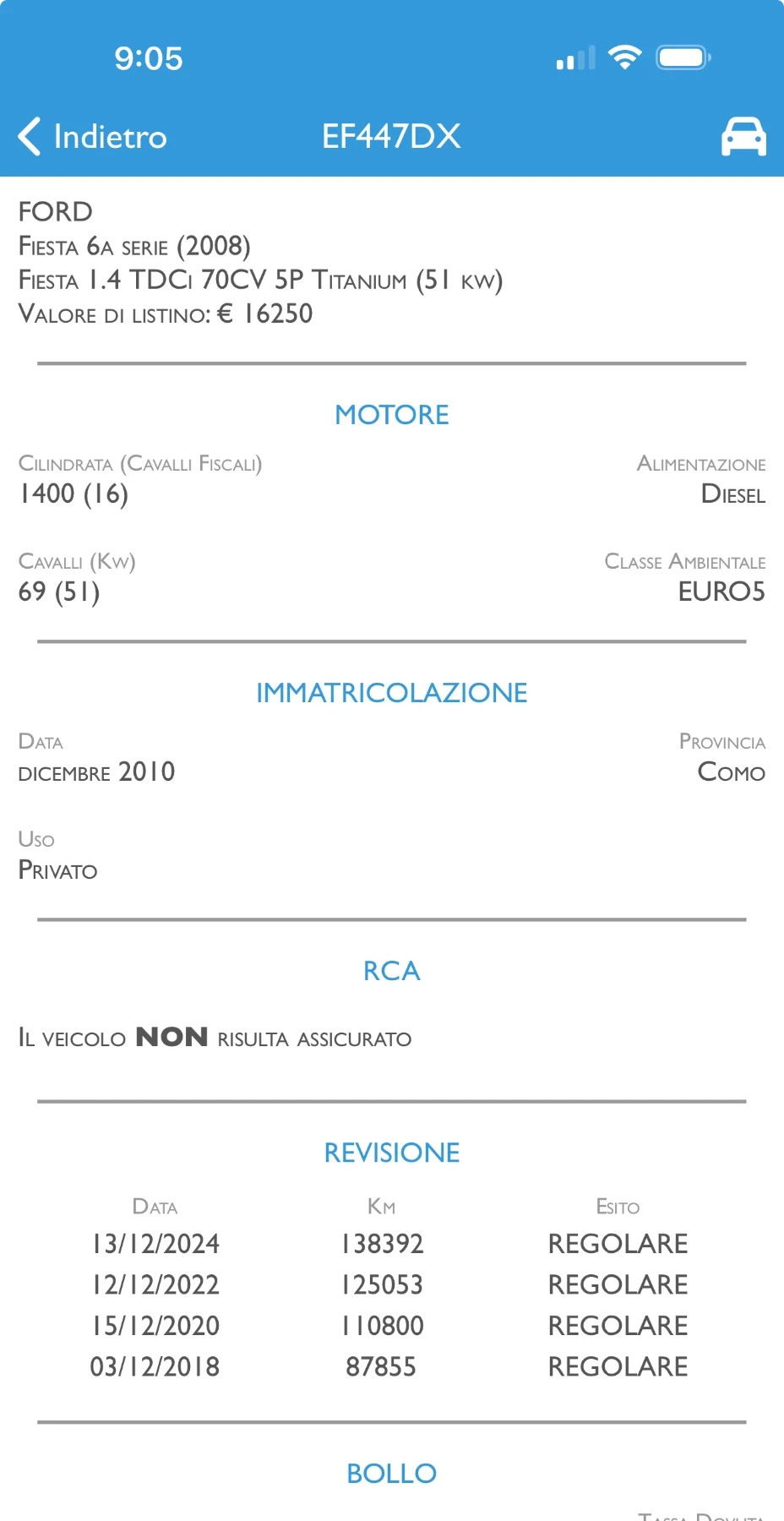 Ford Fiesta 1.4TDCi Titanium 70k.c. EURO5a | Mobile.bg   17