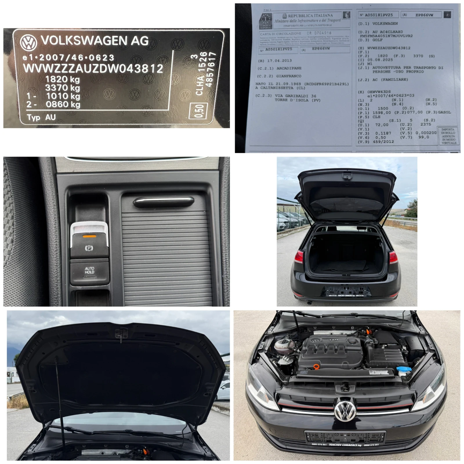 VW Golf 1.6-TDI-178.000km-REALNI-TOP-NEW-NAVI-AVTOPILOT | Mobile.bg   17