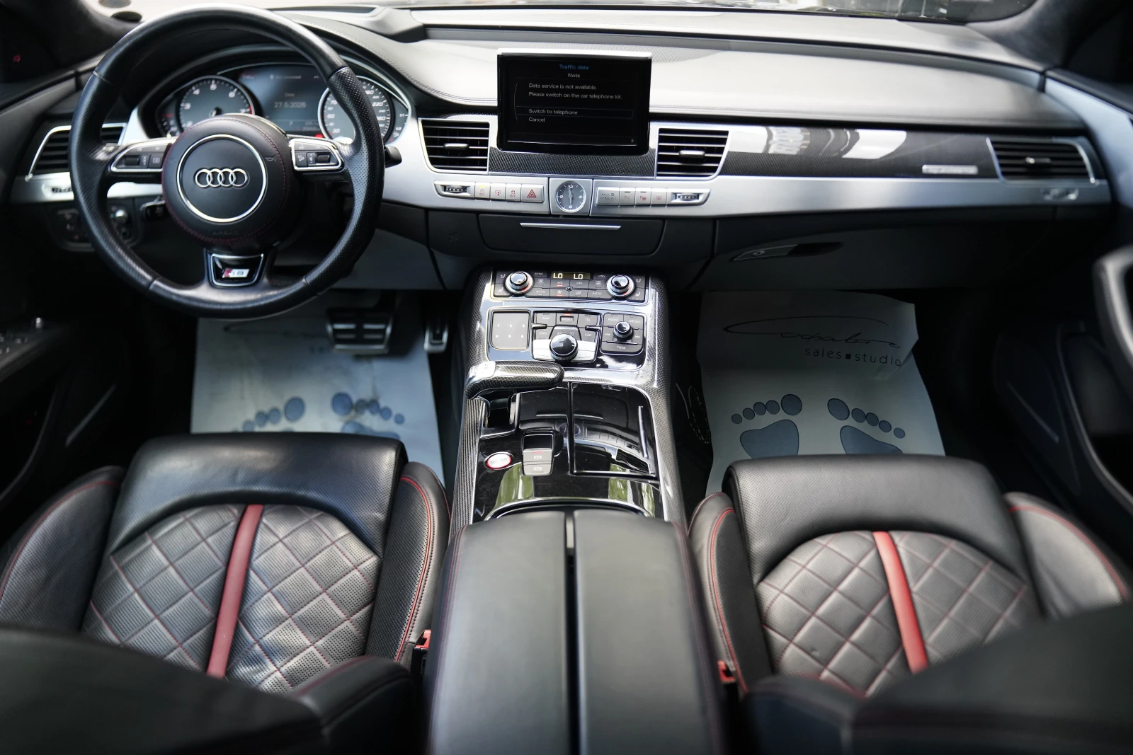 Audi S8 Plus 4.0 TFSI Quattro Exlusive Carbon Package, снимка 8 - Автомобили и джипове - 54696116