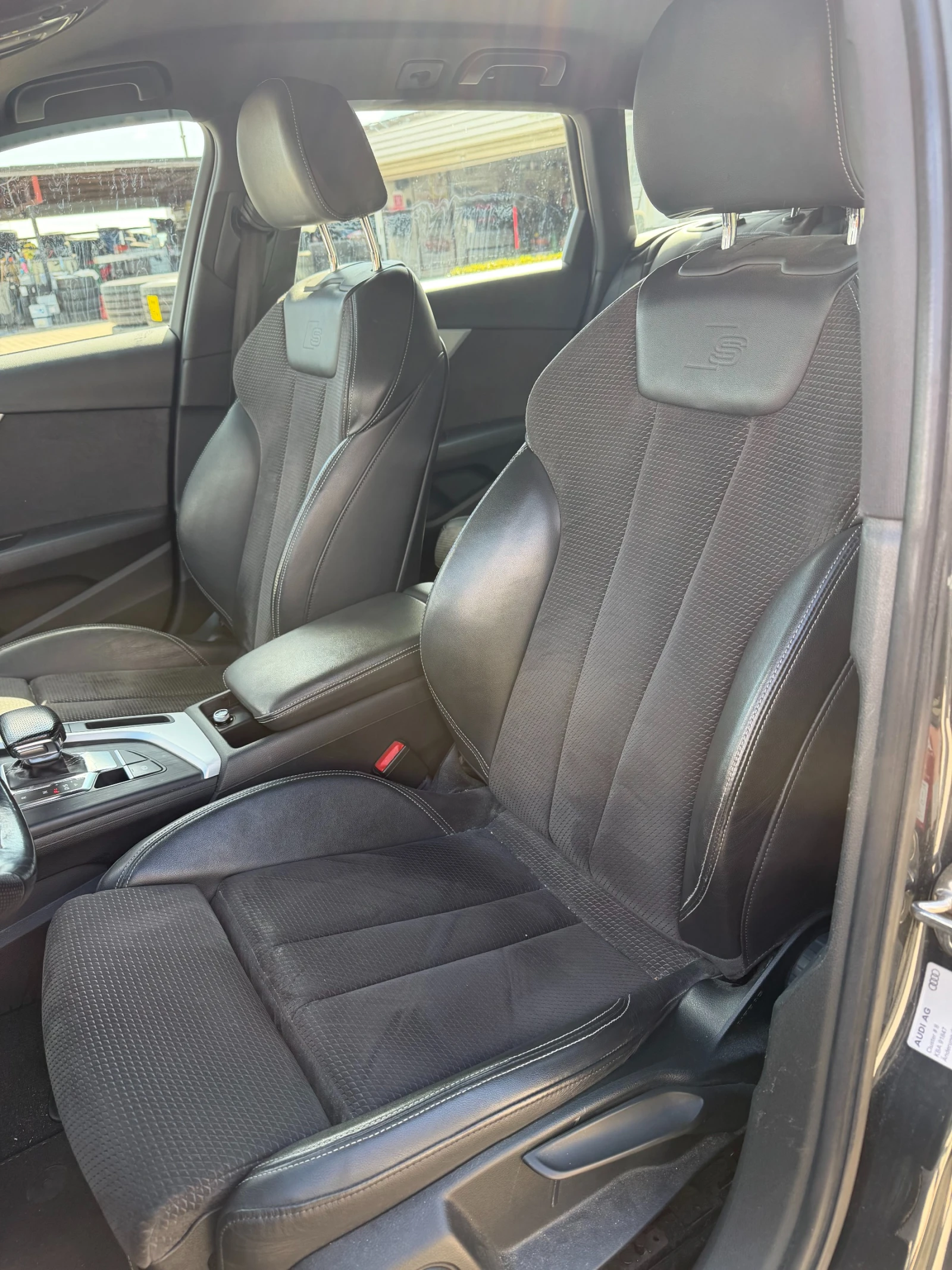 Audi A4 2.0TDI S-LINE QUATTRO AVTOMAT/NAVI/KOJA EURO 6, снимка 12 - Автомобили и джипове - 56213104