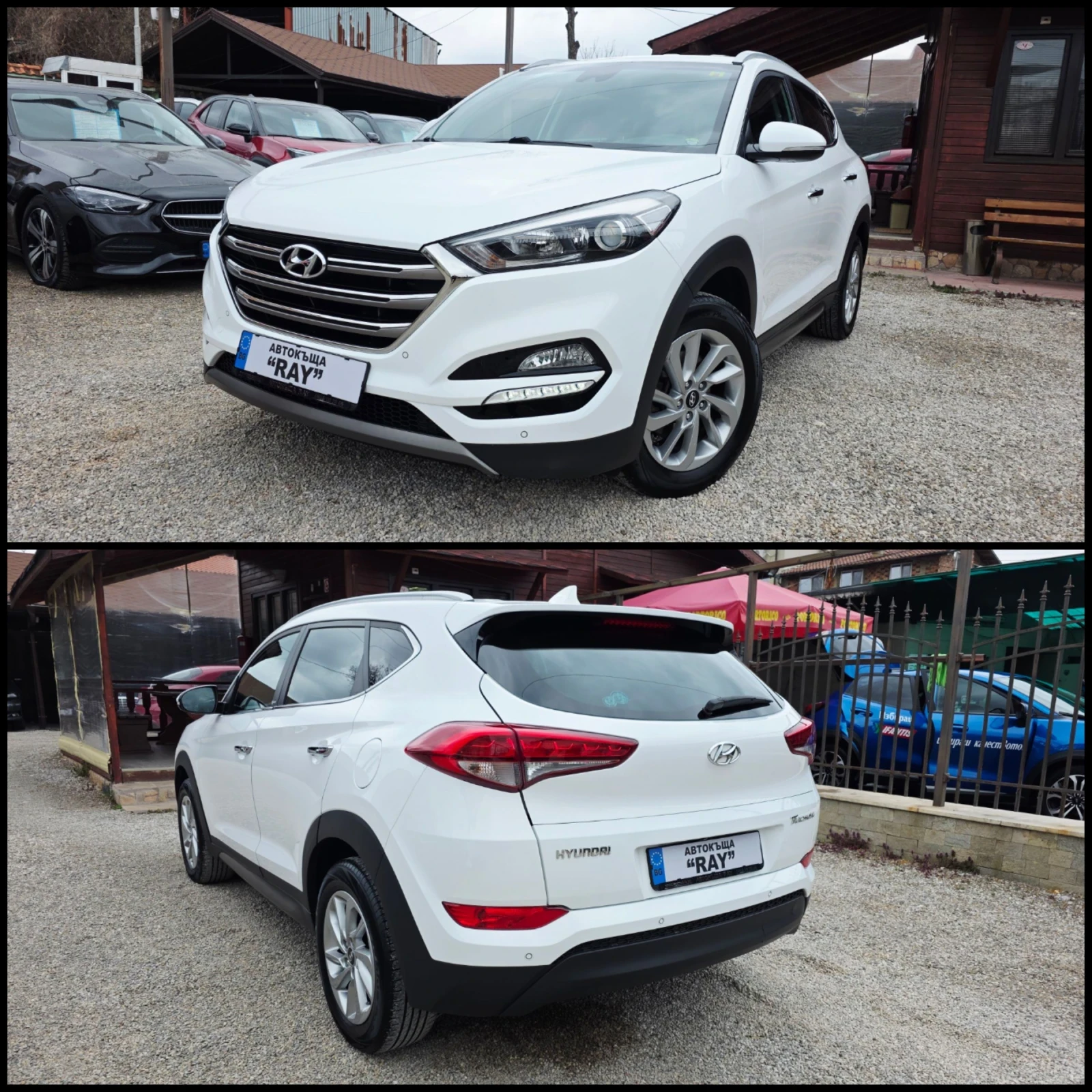 Hyundai Tucson 1.7CRDI/X-POSSIBLE/LINE-ASSIST/KEYLESS/РЕАЛНИ КМ./, снимка 3 - Автомобили и джипове - 53952965