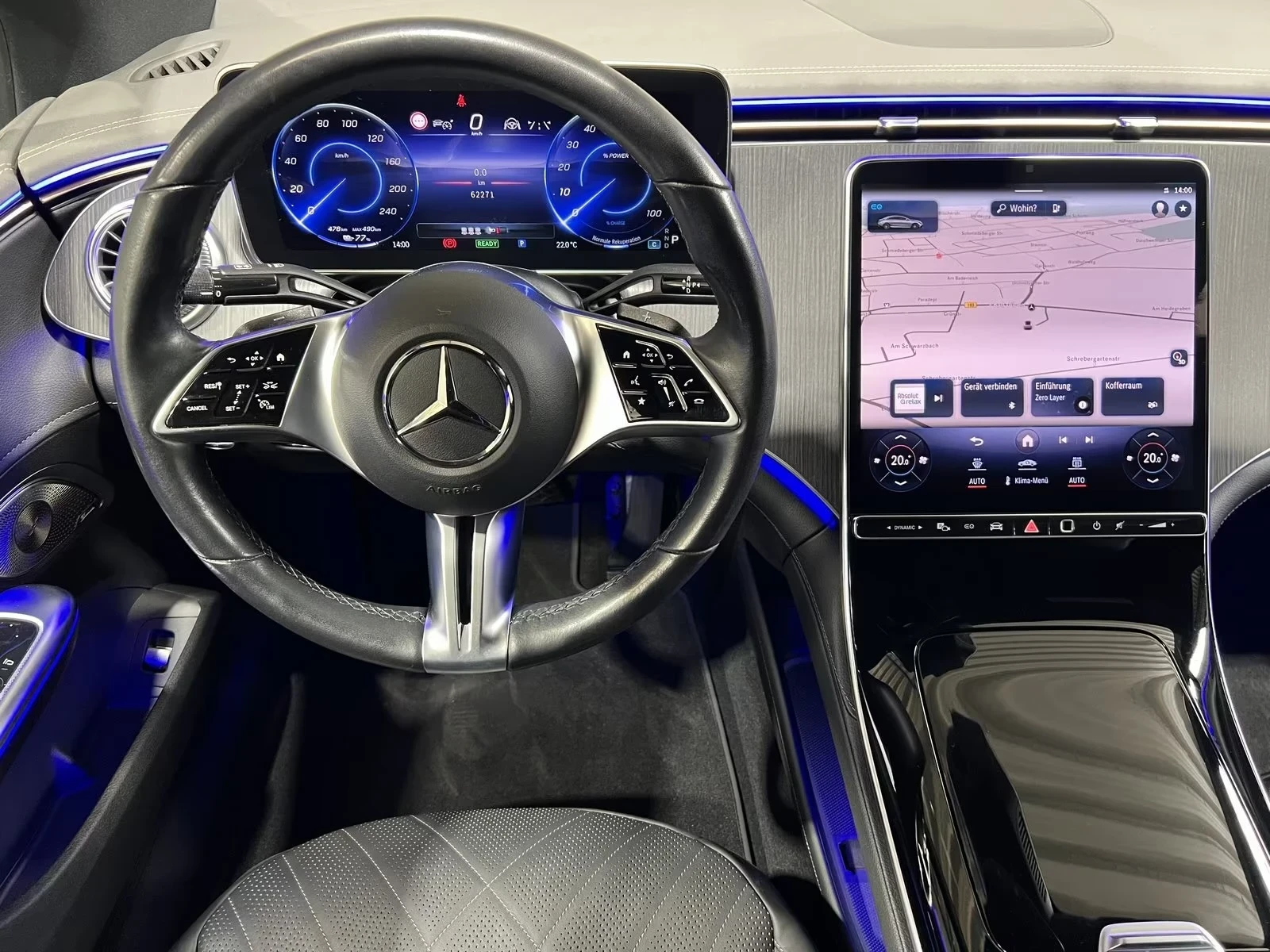 Mercedes-Benz EQE 350+ AMG Night Premium 360 Dig.Light DISTR W/P K-L, снимка 12 - Автомобили и джипове - 54960230