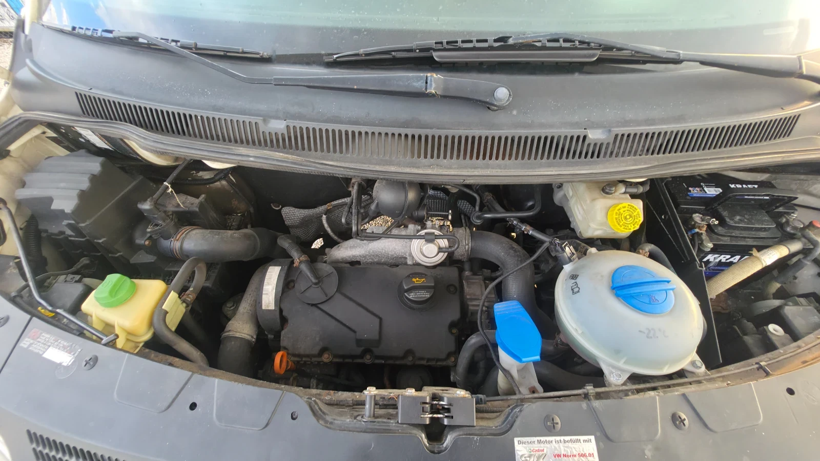VW Transporter MAXI.1.9TDI.105кс.ТОПсъстояние, снимка 12 - Бусове и автобуси - 55565750