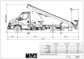 Автовишка Друга марка Movex TLR20, снимка 5