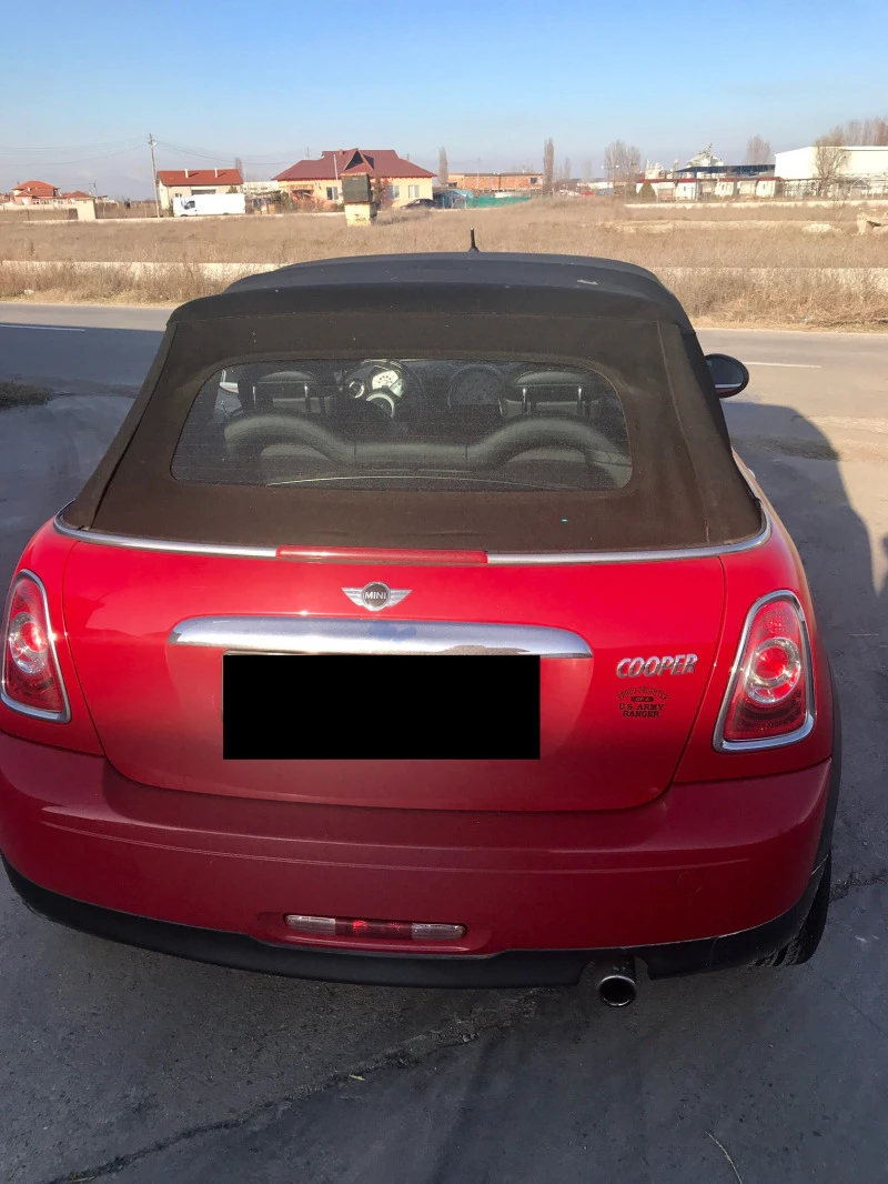 Mini Cooper cabrio R 57, снимка 2 - Автомобили и джипове - 47062408