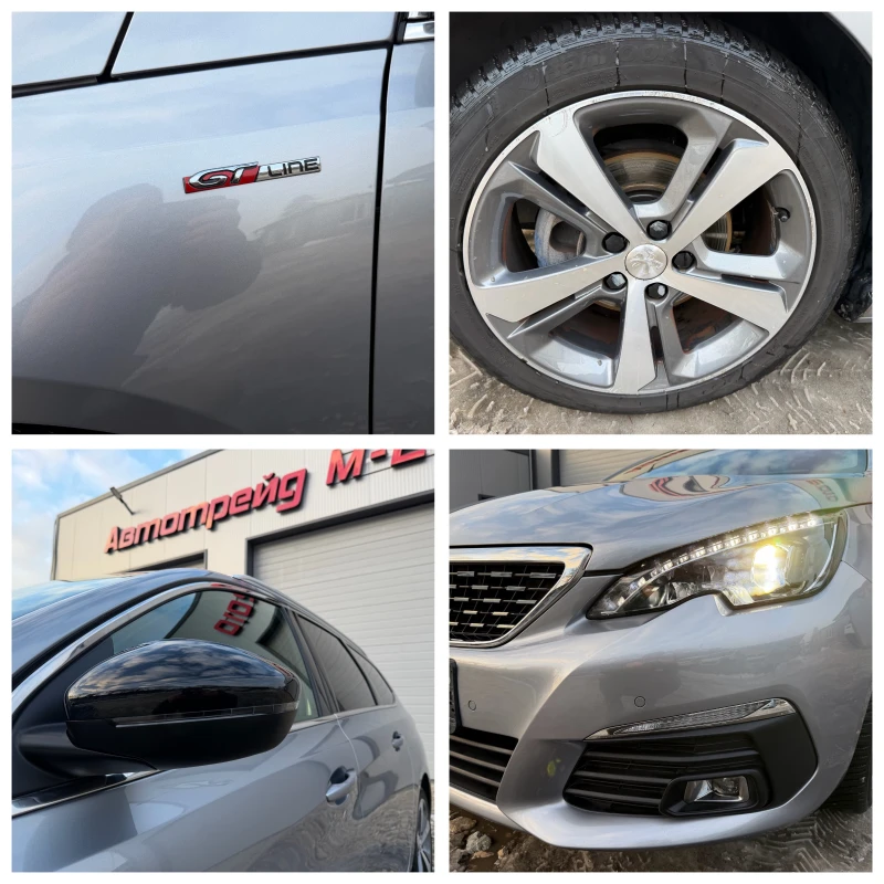 Peugeot 308 1.5HDI* GT-Line* FACE* EAT8* FULL, снимка 16 - Автомобили и джипове - 53114920