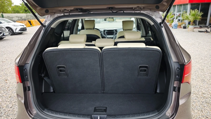 Hyundai Santa fe 7МЕСТА/РОЛБАР/СТЕПЕНКИ/NAV/DVD/KAM/PROLINE, снимка 16 - Автомобили и джипове - 51702188