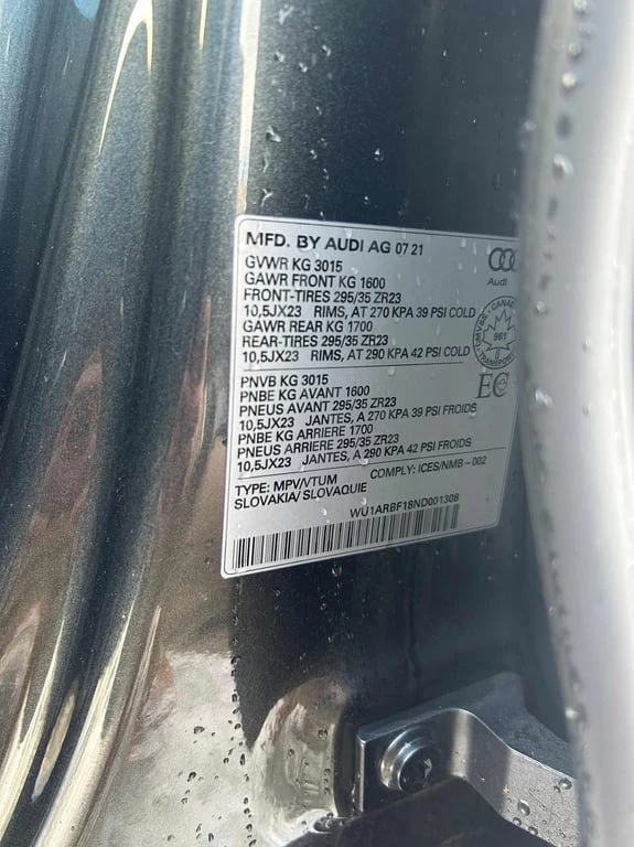 Audi RSQ8 4.0 TFSI quattro * CARFAX * БЕЗ ПЪРВОНАЧАЛНА , снимка 12 - Автомобили и джипове - 52744143