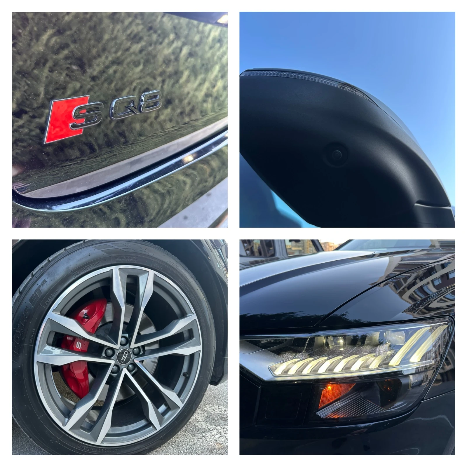 Audi SQ8 BLACK OPTICS, 22'' , B&O, PANO | Mobile.bg — изображение 16