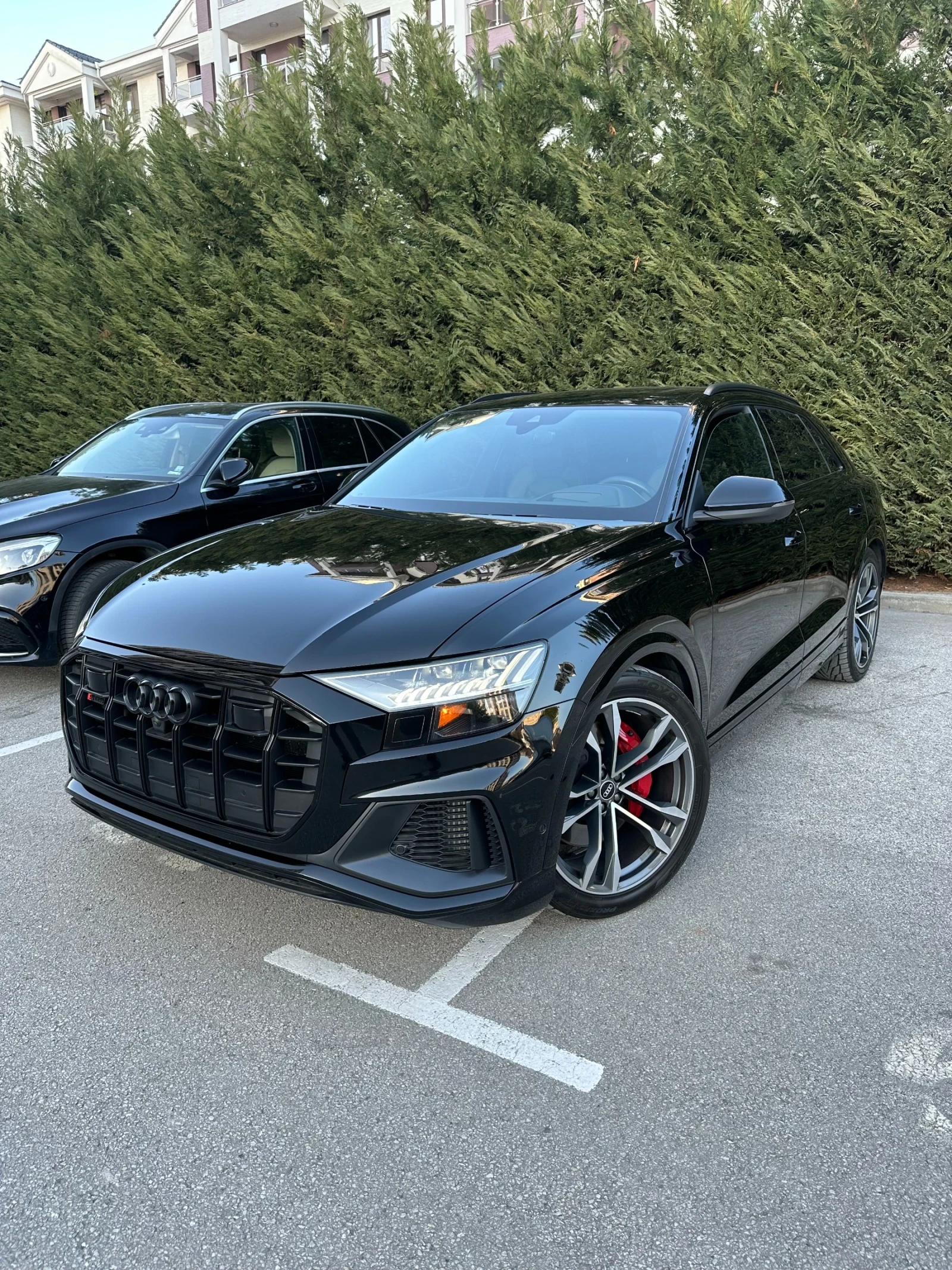 Audi SQ8 BLACK OPTICS, 22'' , B&O, PANO | Mobile.bg — изображение 1