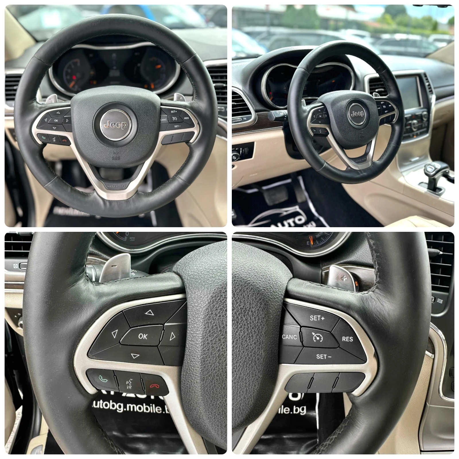 Jeep Grand cherokee 3.0D 250HP 4X4 LIMITED CAMERA EU5B, снимка 13 - Автомобили и джипове - 54945603