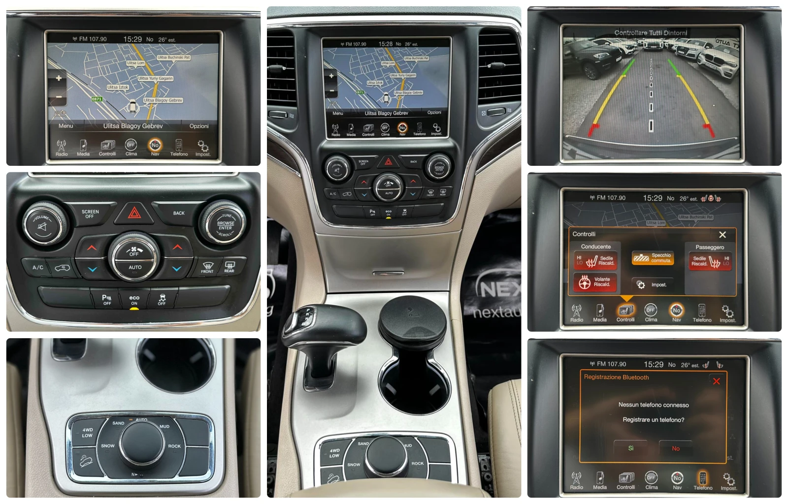 Jeep Grand cherokee 3.0D 250HP 4X4 LIMITED CAMERA EU5B, снимка 14 - Автомобили и джипове - 54945603