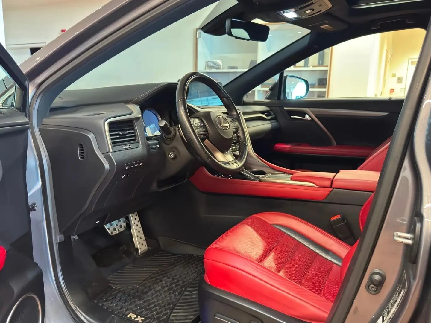Lexus RX 450h F-SPORT 4x4* ХЕДЪП* 360* LANE* DISTRO* ОБДУХ , снимка 7 - Автомобили и джипове - 55537067