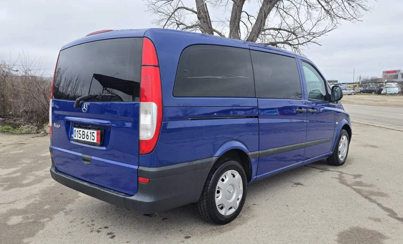 Mercedes-Benz Vito 111/2.2CDI, 9места, Климатик, Дълга база, снимка 4 - Бусове и автобуси - 54817340